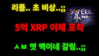 [ 리플 XRP ] 제대로 맥였다 ㅅㅂ..;; #리플코인 #리플전망 #리플호재 #리플분석 #리플대응 #리플목표가