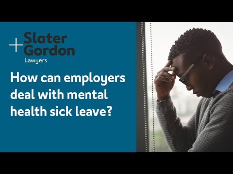 Can I be sacked for being off sick with stress?