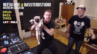 Beesu (Let It Roll) live @ BassterdStudio (hosted by LifeSize MC)