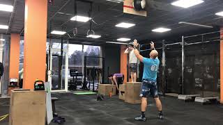 Ilin Maksym Athens Throwdown 2020 wod2 masters 40+