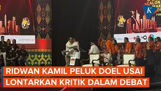 Momen Ridwan Kamil Bergegas Peluk Rano Karno Usai \