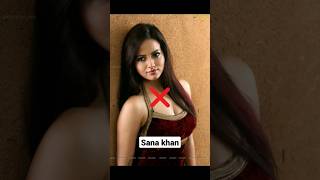 Sana khan Before and after mairrage pics || Sana khan ki pic #shorts #youtubeshorts #viral #sanakhan