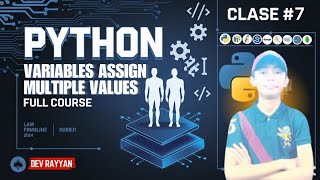 Python - Variables - Assign Multiple Values | Python Tutorial - Lesson #7