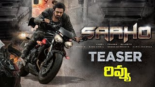 Saaho Official Teaser | Saaho Teaser Review | Prabhas | Shraddha Kapoor | Friday poster