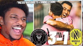 MESSI TWO GOALS AND ASSIST! 🐐| Inter Miami 3-1 Nashville SC Reaction