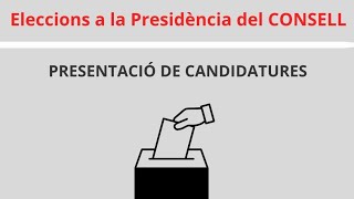 Presentació de candidatures a la Presidència del Consell de la República