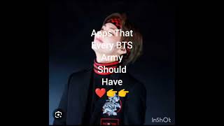 Apps That Every BTS ARMY Should Have #begginer #kpop #btsarmy #shorts_ #viral #trending