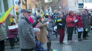 Friedenssingen am 4. März 2022 auf Leonardos Bühne in Hamm