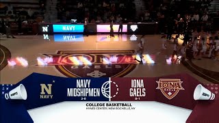 Highlights: Navy Women's Basketball vs. Iona (11/12/24)