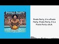 poole party by frank denbow jordan poole tribute song lyricologist.com