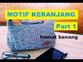 Tutorial Merajut Dompet Motif Keranjang Part 1