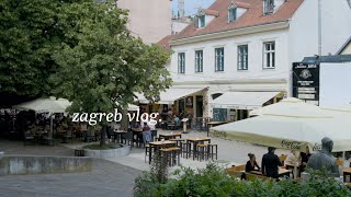 Zagreb Vlog ∣ Walk around Upper \u0026 Lower Town ∣ Try Štrukli, Graševina