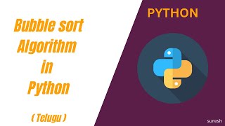 Bubble Sort Algorithm in Python | Step-by-Step Sorting Explained for Beginners