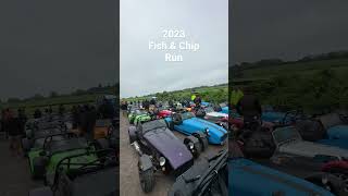 Start of the 2023 Taffia Fish and Chip Run #caterhamcars #caterhamlotus7club #caterham