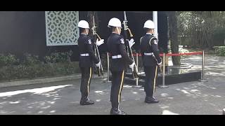 2020/2/12 大溪陵寢（Daxi Mausoleum）海軍儀隊【海軍陸戰隊儀隊】11:30交接儀式