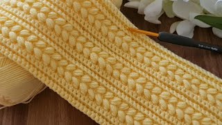 Simple Crochet Pattern for beginners!  Gorgeous Crochet Sewing for Scarves, Sweaters and Blankets