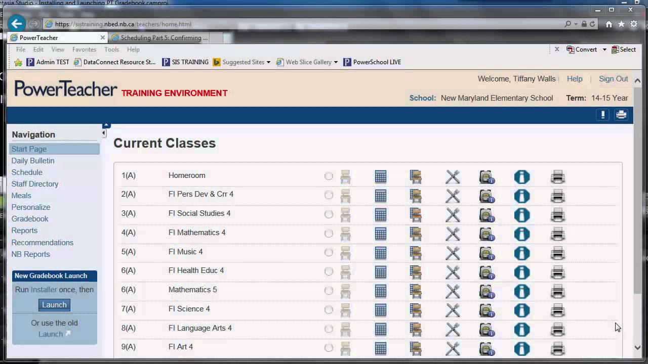 Installing And Launching PowerTeacher Gradebook - YouTube