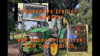 My homebuilt Agopengps autosteer and esp32 rtk basestation set-up