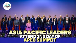 Live: Asia Pacific leaders gather in Lima on 2nd day of APEC summit|Joe Biden | Xi Jinping | Trudeau