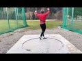 hammer throw technique training march 2023 tristan schwandke