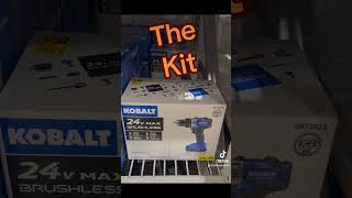 Kobalt 24v drill and battery