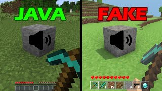 official minecraft sounds vs fake minecraft sounds