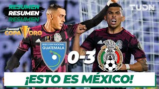 Resumen y goles | Guatemala 0-3 México | Copa Oro 2021 | Grupo A | TUDN