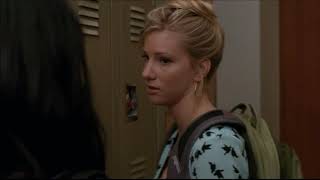 Glee - Brittany Tells Santana She Thinks She's Pregnant 2x15