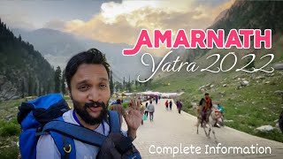 Amarnath Yatra 2022 | Amarrnath Trip Vlog | Amarnath Travel Cost | Kedarnath Yatra Information