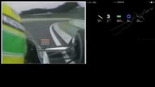 Ayrton Senna 1989のエンジン音に実際のオンボード映像を合わせてみた【F1　1989年　鈴鹿サーキット予選】