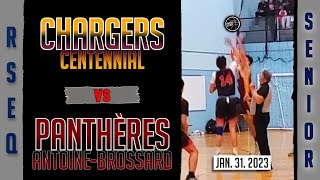 Centennial Chargers vs. Panthères d'Antoine-Brossard (RSEQ senior)