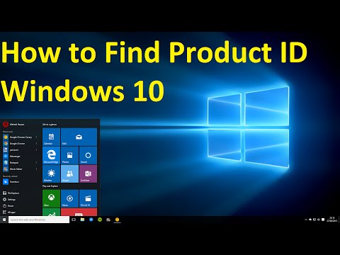 Windows 10, How to Find Product ID Windows 10, How to Find Product ID
