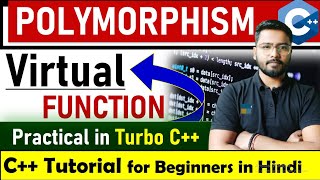 Polymorphism in C++ | Virtual Function in C++ | C++ Tutorial for Beginners #polymorphism