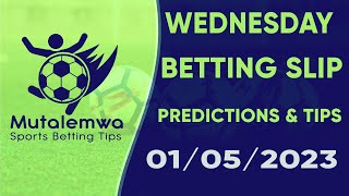 CLUBS CHAMPIONS LEAGUE FOOTBALL PREDICTIONS 01/05/2024 ,#betting@mutalemwa sports betting tips