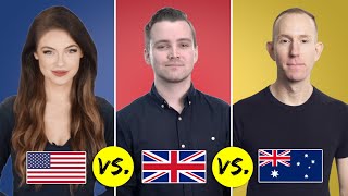 American vs. British vs. Australian English | One Language, Three Accents