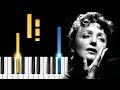 La Vie en Rose - Piano Tutorial & Sheets
