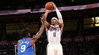 Russell Westbrook Gets 4th Straight Triple-Double (49pt/16reb/10asst)