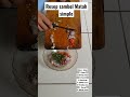 RESEP SAMBAL MATAH Khas Bali #resepsambel #sambalmatah #bali #viral #viralshorts #resepmasakan