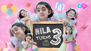 Nila Turns 3 | Pearle Maaney | Srinish Aravind | Baby Nitara