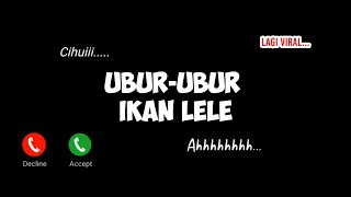 ringtone keren//ubur-ubur ikan lele//nada dering telepon keren lagi viral 2025