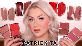 NEW PATRICK TA BLUSHES First Impressions | 4 NEW SHADES