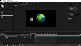 Tutorial: 3D Earth & Moon Animation in After Effects – Rotate & Orbit Step by Step