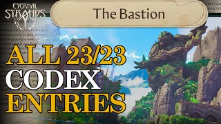 All The Bastion codex locations - Eternal Strands