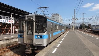 JR四国 伊予西条駅 普通列車 入線・発車 接近メロディ 瀬戸の花嫁 2014　10