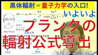 黒体輻射と光の粒子性：プランクの輻射公式の導出と長・短波長極限