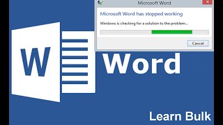 Fix Microsoft word has stopped working