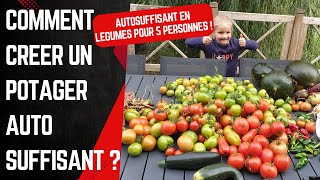 Comment créer un potager auto-suffisant de A à Z ?