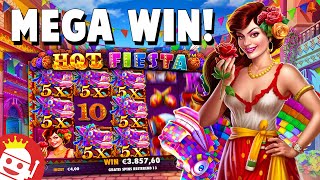 😱 HOT FIESTA (PRAGMATIC PLAY) SUPER MEGA WIN!