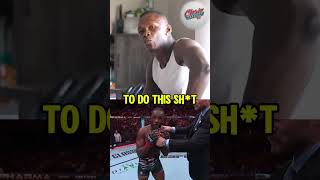 Israel  Adesanya’s Reaction to catching a stray from Manel Kape at UFC Tampa #ufc #mma