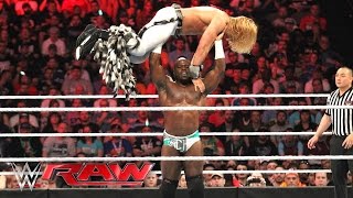 Apollo Crews vs. Tyler Breeze: Raw, April 4, 2016